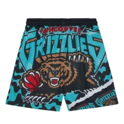 Mitchell & Ness Big Kids-Big Face Jumbotron Mesh Shorts Vancouver Grizzlies