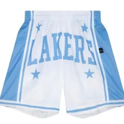 Mitchell & Ness Shorts-Big Face Shorts Los Angeles Lakers