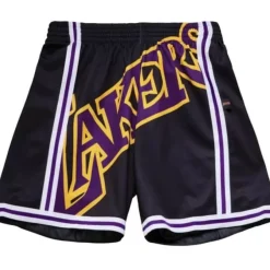 Mitchell & Ness Shorts-Big Face Shorts Los Angeles Lakers