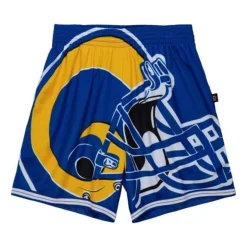 Mitchell & Ness Shorts-Big Face Shorts Los Angeles Rams