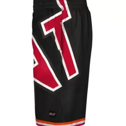 Mitchell & Ness Shorts-Big Face Shorts Miami Heat