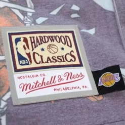 Mitchell & Ness T-Shirts & Tops-Big Face Ss Tee 6.0 Los Angeles Lakers