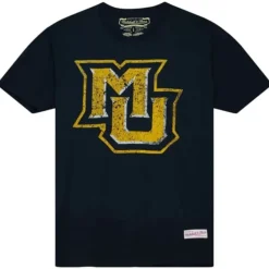 Mitchell & Ness T-Shirts & Tops-Big Logo Tee Marquette University