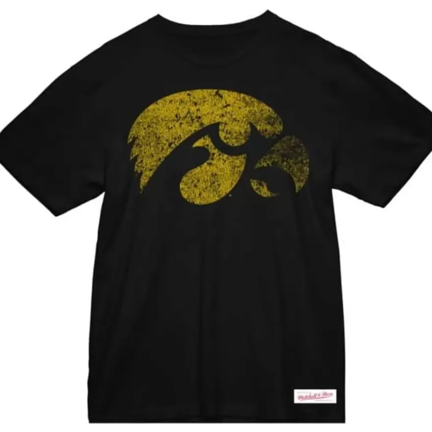 Mitchell & Ness T-Shirts & Tops-Big Logo Tee University Of Iowa
