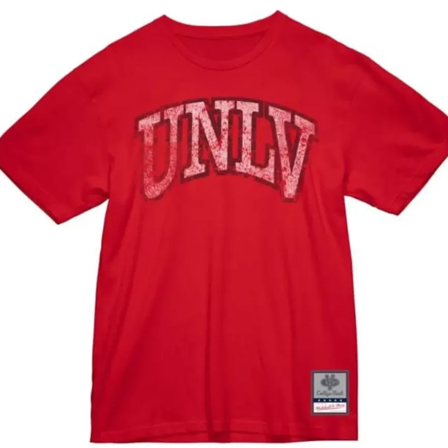 Mitchell & Ness T-Shirts & Tops-Big Logo Tee Unlv