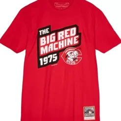 Mitchell & Ness T-Shirts & Tops-Big Red Machine Tee Cincinnati Reds