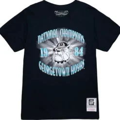Mitchell & Ness T-Shirts & Tops-Big Shine Tee Georgetown University