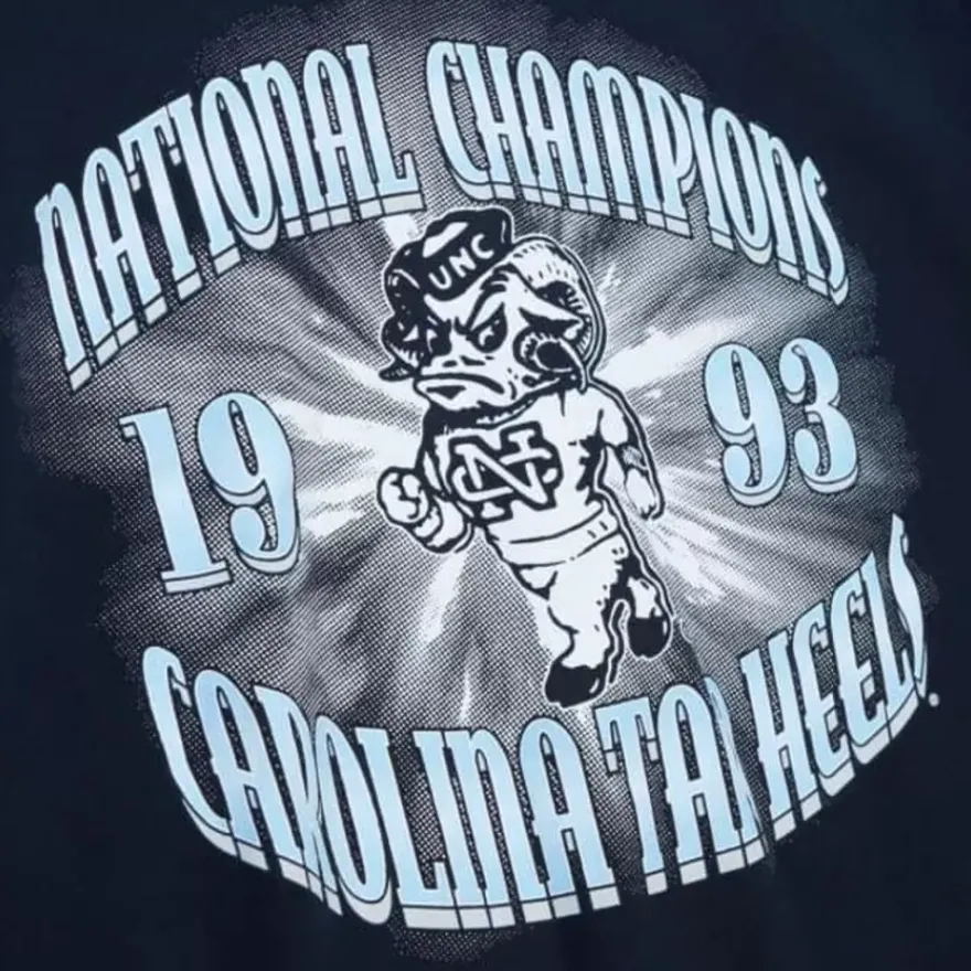 Mitchell & Ness T-Shirts & Tops-Big Shine Tee University Of North Carolina