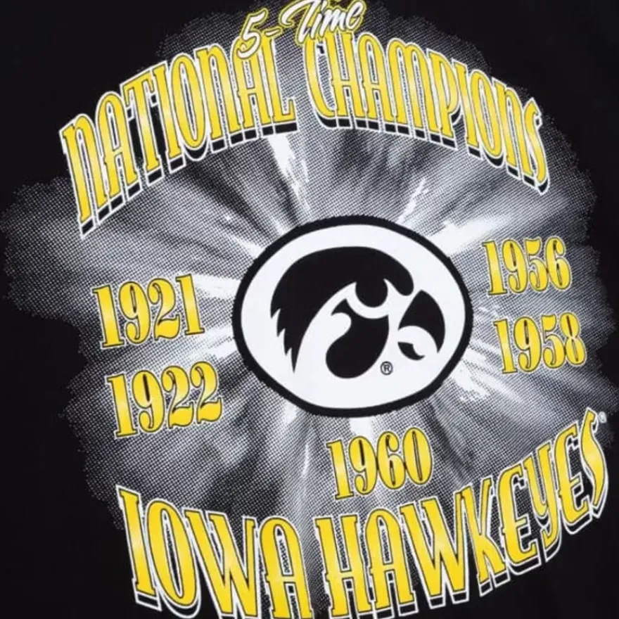 Mitchell & Ness T-Shirts & Tops-Big Shine Tee University Of Iowa