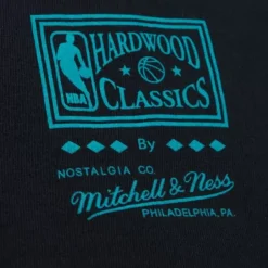 Mitchell & Ness T-Shirts & Tops-Bling Ss Tee Hwc Charlotte Hornets Larry Johnson