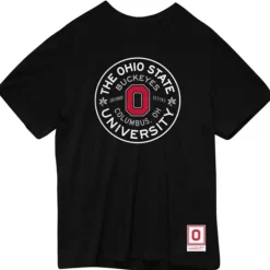 Mitchell & Ness T-Shirts & Tops-Block Logo Tee Ohio State