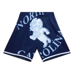 Mitchell & Ness Shorts-Blown Out Shorts University Of North Carolina