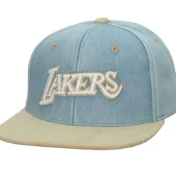 Mitchell & Ness Snapback-Blue Jean Baby Snapback Hwc Los Angeles Lakers
