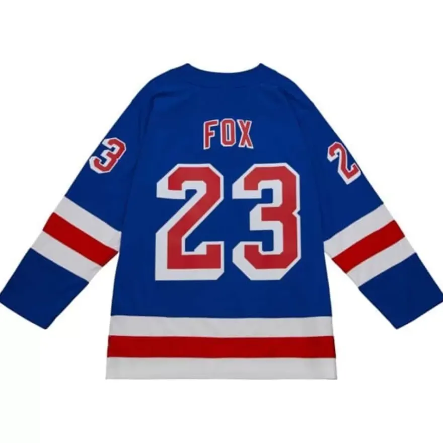 Mitchell & Ness Nhl Blue Line-Blue Line Adam Fox New York Rangers 2021 Jersey