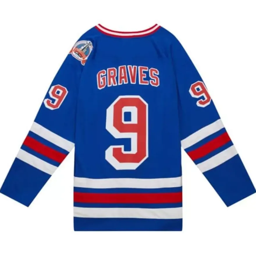 Mitchell & Ness Nhl Blue Line-Blue Line Adam Graves New York Rangers 1993 Jersey