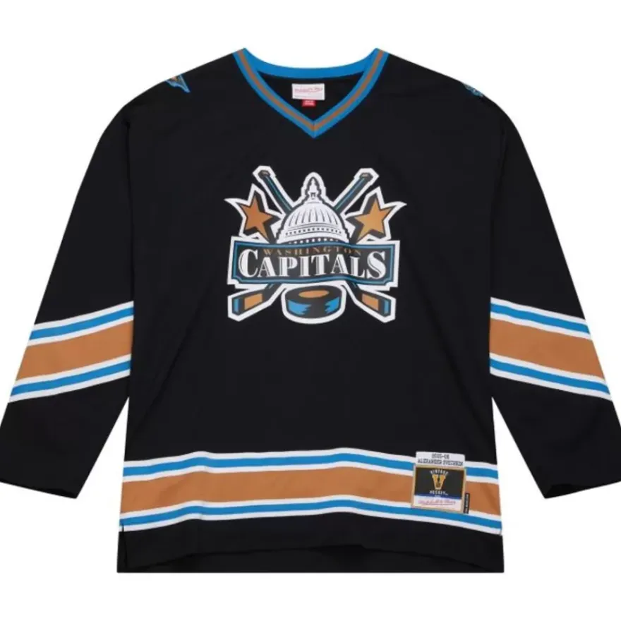 Mitchell & Ness Nhl Blue Line-Blue Line Alexander Ovechkin Washington Capitals Dark 2005 Jersey