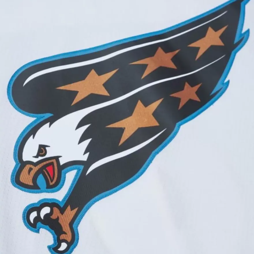 Mitchell & Ness Nhl Blue Line-Blue Line Alexander Ovechkin Washington Capitals White 2005 Jersey