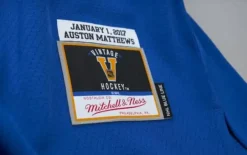 Mitchell & Ness Nhl Blue Line-Blue Line Auston Matthews Toronto Maple Leafs 2017 Jersey