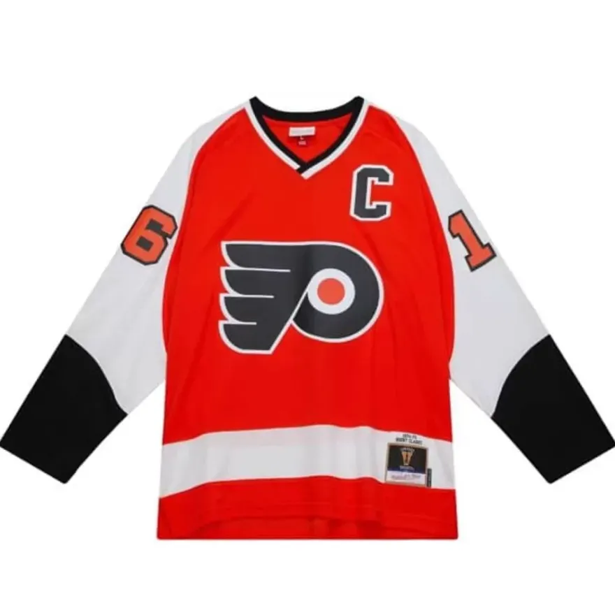 Mitchell & Ness Nhl Blue Line-Blue Line Bobby Clarke Philadelphia Flyers 1974 Jersey