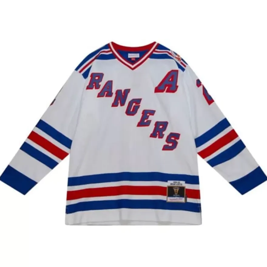 Mitchell & Ness Nhl Blue Line-Blue Line Brian Leetch New York Rangers 1993 Jersey