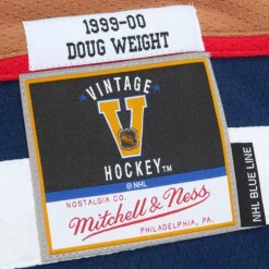 Mitchell & Ness Nhl Blue Line-Blue Line Doug Weight Edmonton Oilers Dark 1999 Jersey