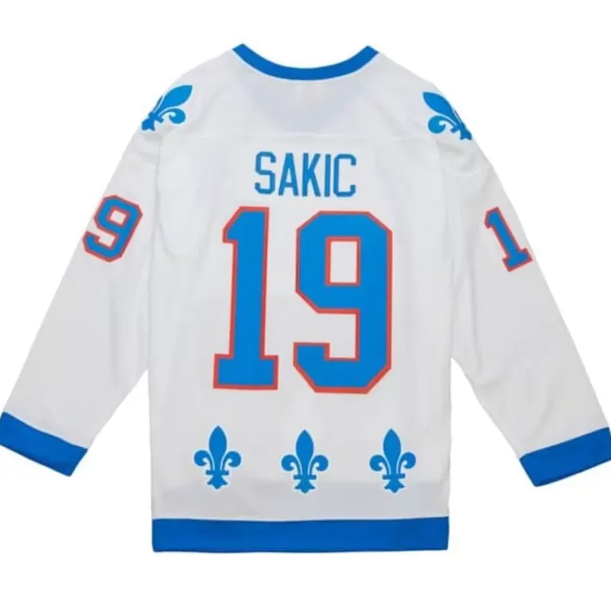 Mitchell & Ness Nhl Blue Line-Blue Line Joe Sakic Quebec Nordiques 1994 Jersey