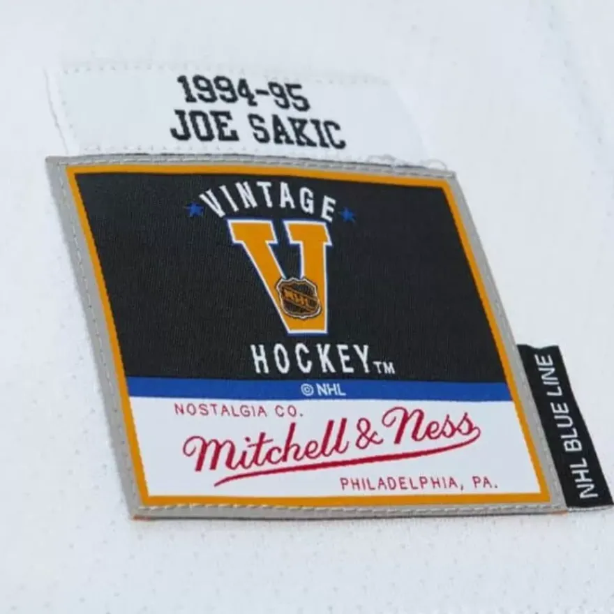 Mitchell & Ness Nhl Blue Line-Blue Line Joe Sakic Quebec Nordiques 1994 Jersey