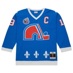 Mitchell & Ness Nhl Blue Line-Blue Line Joe Sakic Quebec Nordiques Dark 1992 Jersey