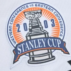 Mitchell & Ness Nhl Blue Line-Blue Line J-S Giguere Anaheim Ducks White 2002 Jersey