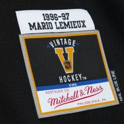 Mitchell & Ness Nhl Blue Line-Blue Line Mario Lemieux Pittsburgh Penguins 1996 Jersey