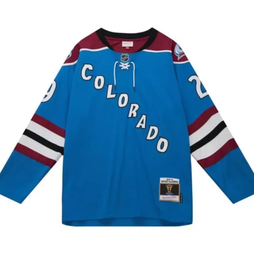 Mitchell & Ness Nhl Blue Line-Blue Line Nathan Mackinnon Colorado Avalanche 2013 Jersey
