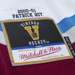 Mitchell & Ness Nhl Blue Line-Blue Line Patrick Roy Colorado Avalanche 2000 Jersey