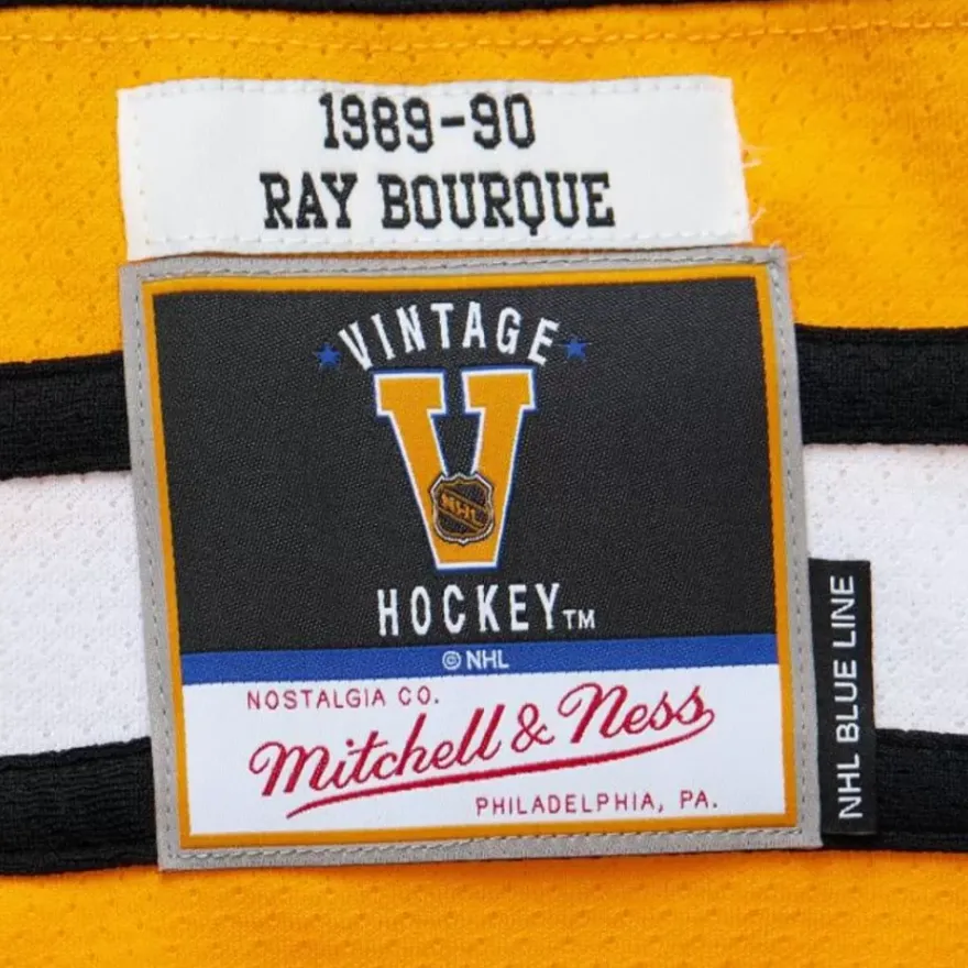 Mitchell & Ness Nhl Blue Line-Blue Line Ray Bourque Boston Bruins Dark 1989 Jersey