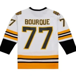 Mitchell & Ness Nhl Blue Line-Blue Line Ray Bourque Boston Bruins White 1989 Jersey