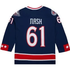 Mitchell & Ness Nhl Blue Line-Blue Line Rick Nash Columbus Blue Jackets Dark 2003 Jersey