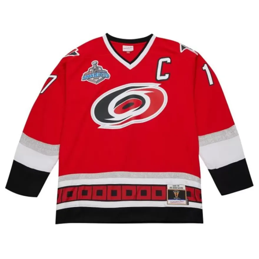 Mitchell & Ness Nhl Blue Line-Blue Line Rod Brind'Amour Carolina Hurricanes Dark 2005 Jersey