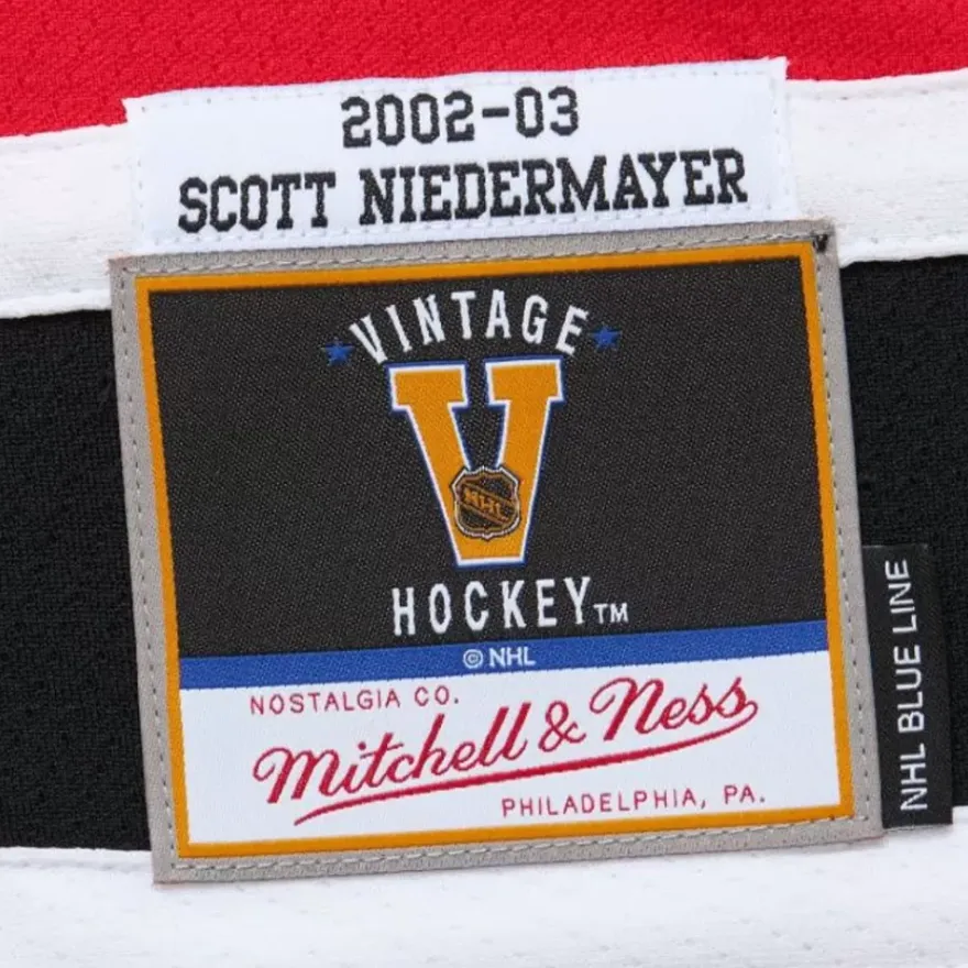 Mitchell & Ness Nhl Blue Line-Blue Line Scott Niedermayer New Jersey Devils Dark 2002 Jersey