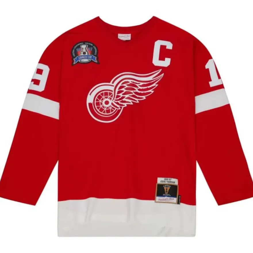 Mitchell & Ness Nhl Blue Line-Blue Line Steve Yzerman Detroit Red Wings Dark 1996 Jersey