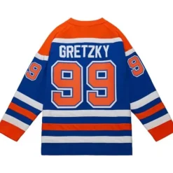 Mitchell & Ness Nhl Blue Line-Blue Line Wayne Gretzky Edmonton Oilers 1986 Jersey