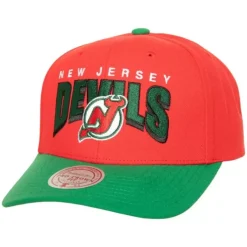 Mitchell & Ness Snapback-Boom Text Pro Snapback Vntg New Jersey Devils