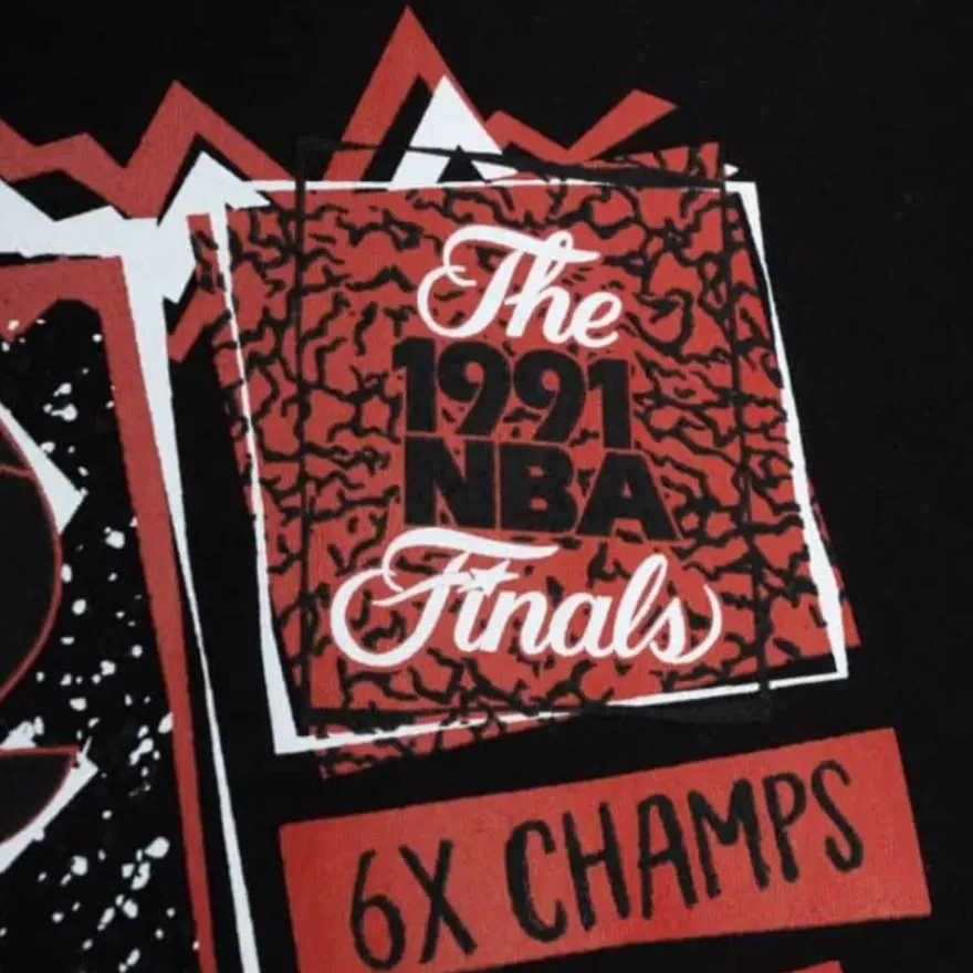 Mitchell & Ness T-Shirts & Tops-Born And Bred Tee Chicago Bulls