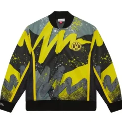 Mitchell & Ness Jackets & Outerwear-Borussia Dortmund Warmup Jacket