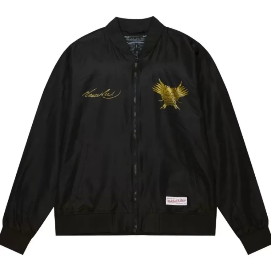 Mitchell & Ness Jackets & Outerwear-Branded Bruce Lee Celebrating 50 Years Bomber