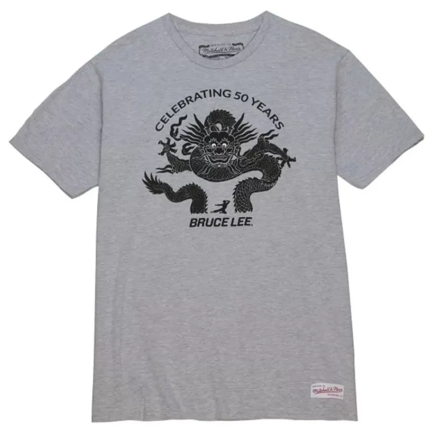 Mitchell & Ness T-Shirts & Tops-Branded Bruce Lee Celebrating 50 Years Tee