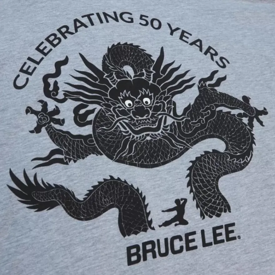 Mitchell & Ness T-Shirts & Tops-Branded Bruce Lee Celebrating 50 Years Tee