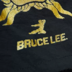 Mitchell & Ness Shorts-Branded Bruce Lee Dragon'S Head Script Nylon Shorts