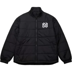 Mitchell & Ness Jackets & Outerwear-Branded In The Clutch Puffer Jacket Vintage Logo