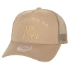 Mitchell & Ness Snapback-Branded Lockup Trucker Snapback