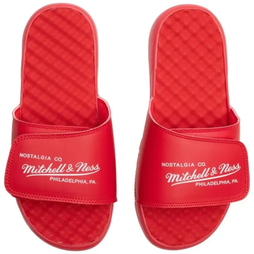 Mitchell & Ness Slides-Branded Logo Slides