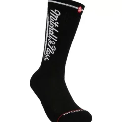 Mitchell & Ness Accessories-Branded M&N 1904 3-Pack Crew Socks